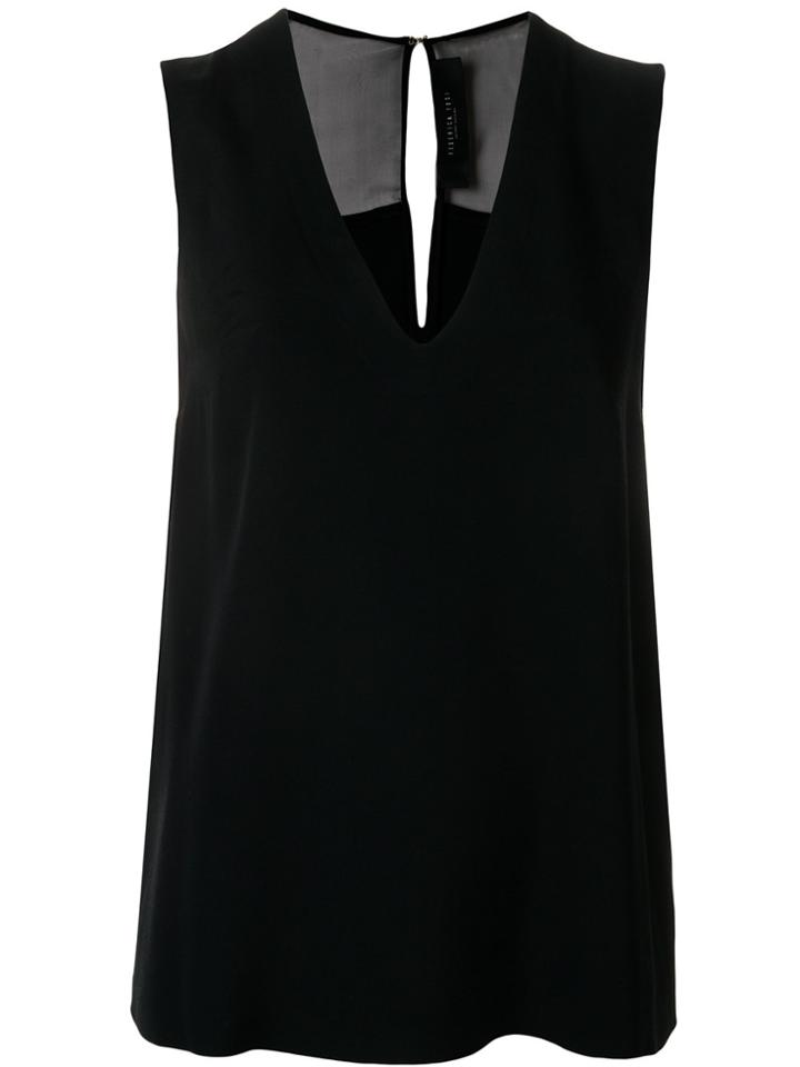 Federica Tosi Sleeveless Top - Black