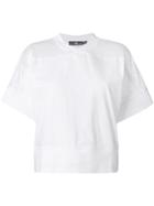 Adidas By Stella Mccartney Mesh-panelled Top - White