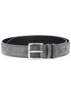 Orciani - Buckled Belt - Men - Leather - 100, Grey, Leather