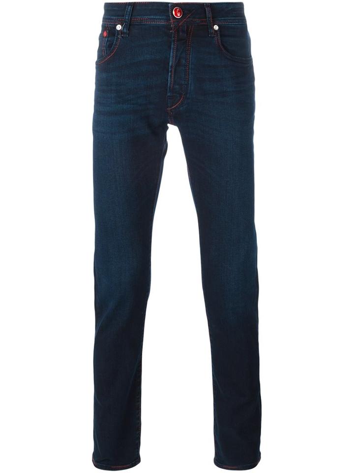 Jacob Cohen Slim-fit Jeans, Men's, Size: 32, Cotton/polyester/spandex/elastane