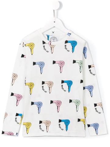 10x10 An Italian Theory Kids Hair Dryer Print T-shirt