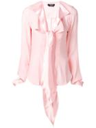 Calvin Klein 205w39nyc Pussy Bow Blouse - Pink