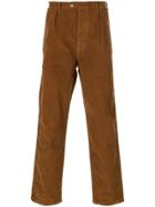 Bleu De Paname Suedois Corduroy Trousers - Brown