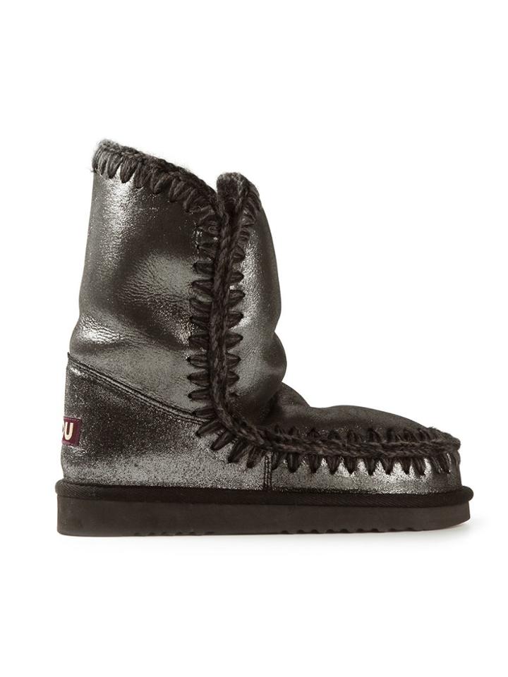 Mou 'eskimo' Boots - Metallic