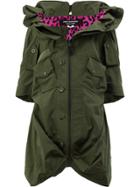 Junya Watanabe Comme Des Garçons Deconstructed Coat - Green