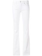 7 For All Mankind Flared Skinny Jeans - White