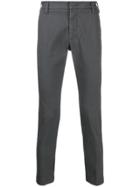 Entre Amis Slim Fit Stretch Trousers - Grey