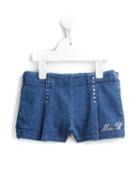 Miss Blumarine Denim Shorts, Girl's, Size: 6 Yrs, Blue