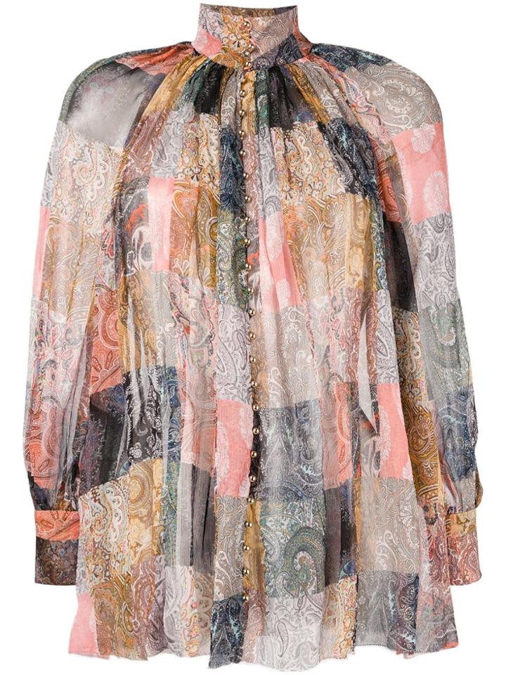 Zimmermann Ninety-six Smock Top - Neutrals
