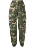 Adidas Tapered Leg Camouflage Trousers - Green