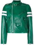 Red Valentino Quilted Racer Jacket - Green
