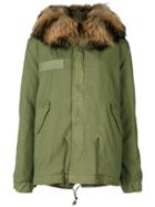 Mr & Mrs Italy Trimmed Hood Short Parka - Unavailable