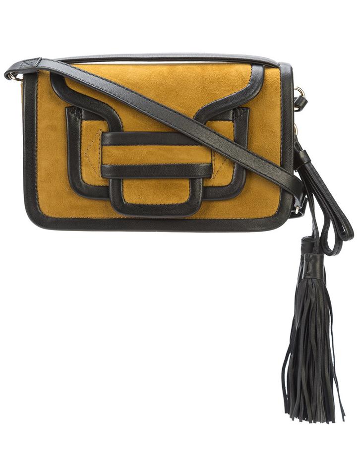 Pierre Hardy - Majorelle Clutch - Women - Suede - One Size, Green, Suede