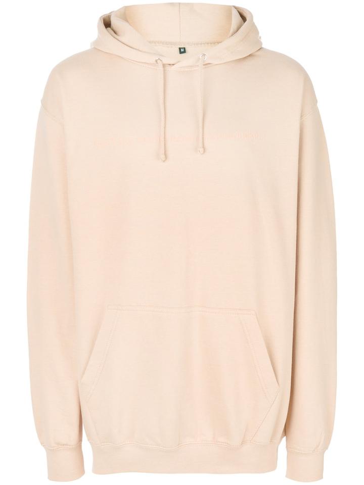 F.a.m.t. - Don't Say Motherfucker Hoodie - Unisex - Cotton/polyester - Xs, Nude/neutrals, Cotton/polyester