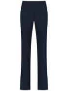 Gloria Coelho High Rise Straight-fit Trousers - Blue