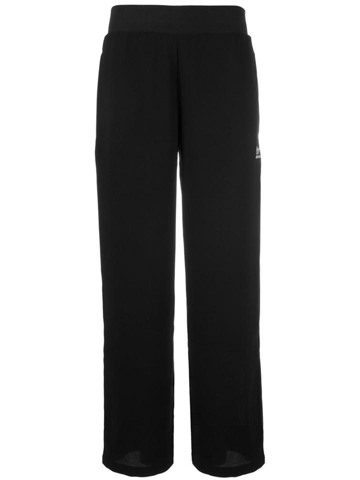 Adidas Bell Bottom Ankle Length Trousers, Women's, Size: 40, Black, Polyester