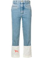 Loewe High-waisted Jeans - Blue
