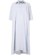 Sofie D'hoore - Deck Shirt Dress - Women - Cotton/linen/flax - 34, Women's, Blue, Cotton/linen/flax