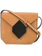 Pierre Hardy Prism Crossbody Bag, Women's, Brown, Calf Leather
