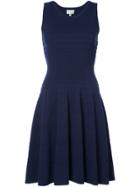 Milly Zig Zag Textured Dress - Blue