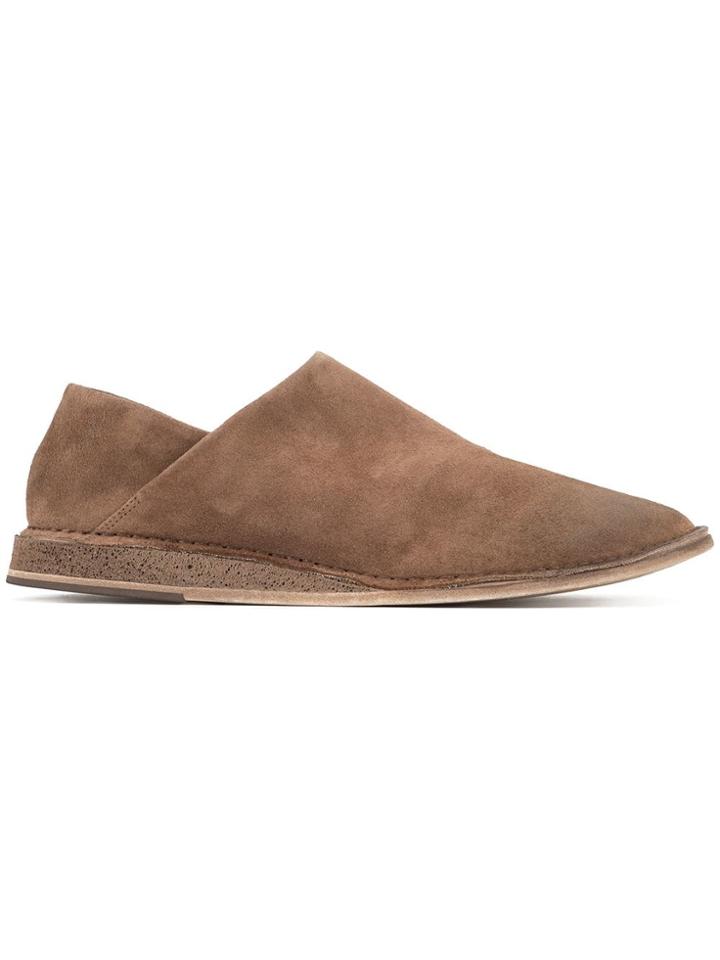 Marsèll Wide Vamp Loafers - Brown