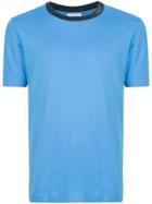 Ck Calvin Klein Embroidered Logo T-shirt - Blue
