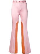Each X Other Colour Block Tailored Trousers - Pink