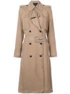 Alexander Wang Long Trench Coat - Neutrals