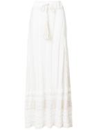 Laneus Tassel Waist Skirt - Nude & Neutrals