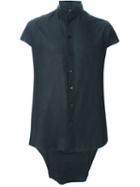 Cedric Jacquemyn Sleeveless Mandarin Collar Shirt