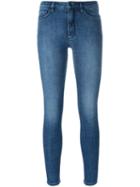 Victoria Victoria Beckham Skinny Jeans, Women's, Size: 25, Blue, Cotton/polyester/spandex/elastane
