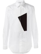 Neil Barrett Striped Patch Shirt