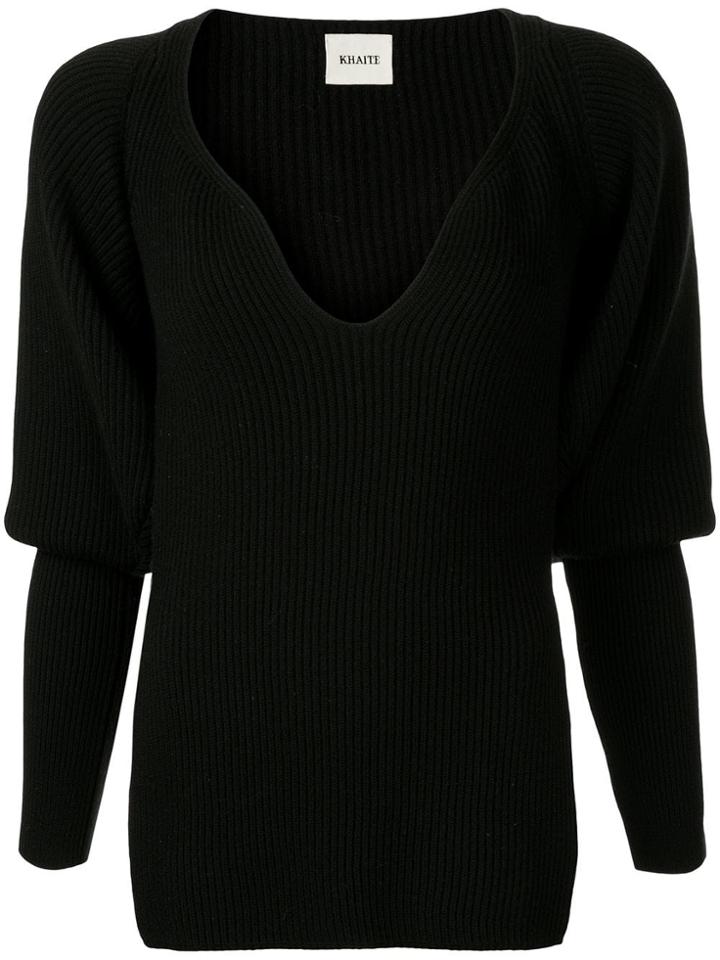 Khaite Natasha Sweater - Black