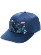 Kenzo Embroidered Tiger Cap - Blue