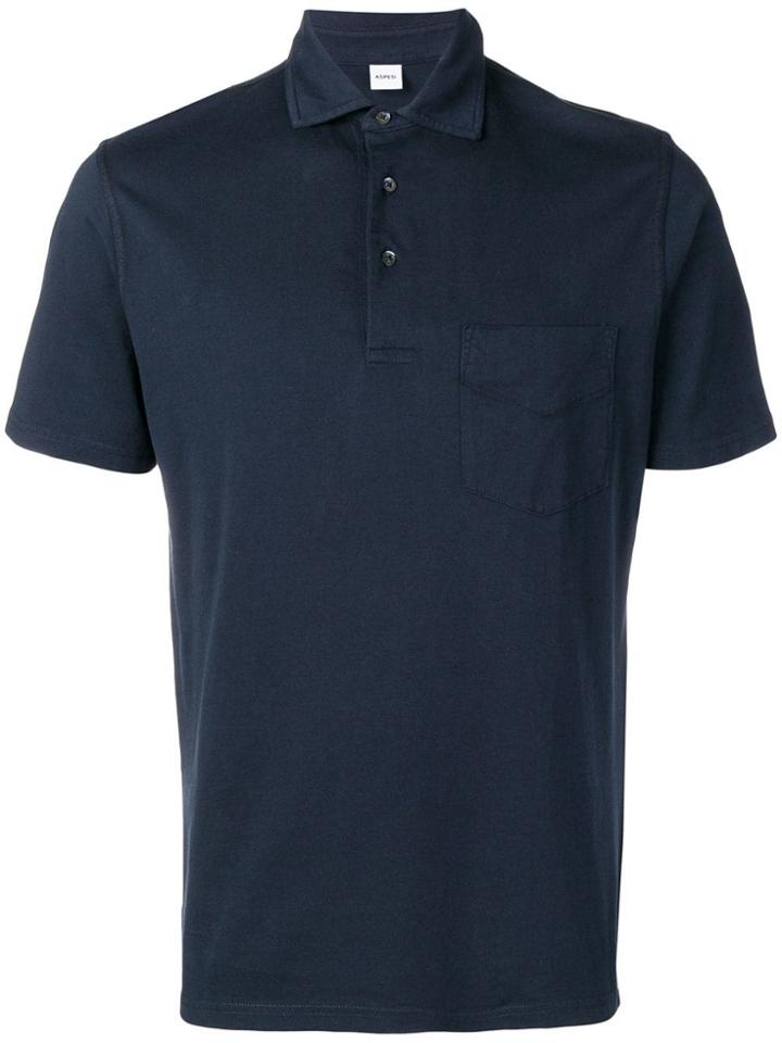 Aspesi Basic Polo Shirt - Blue