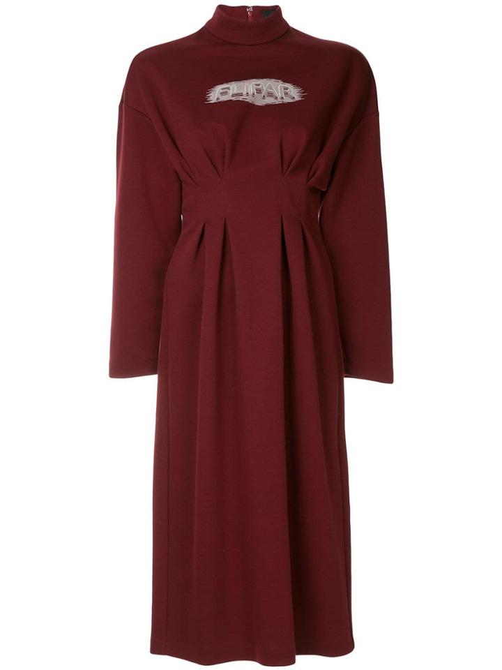 G.v.g.v. Pleated Waist Dress - Red