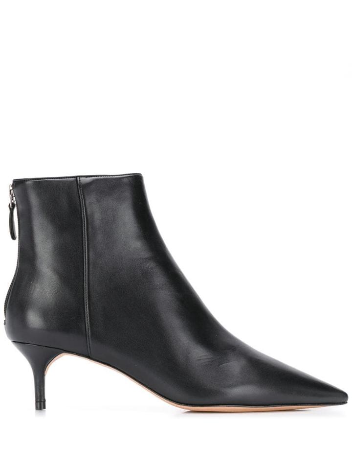 Alexandre Birman Heeled Kittie Boots - Black
