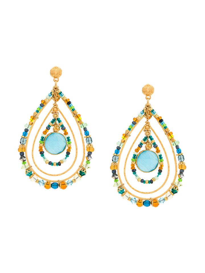 Gas Bijoux Aurore Drop Earrings - Multicolour