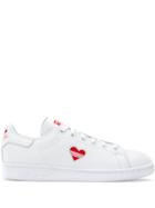 Adidas Side Heart Sneakers - White
