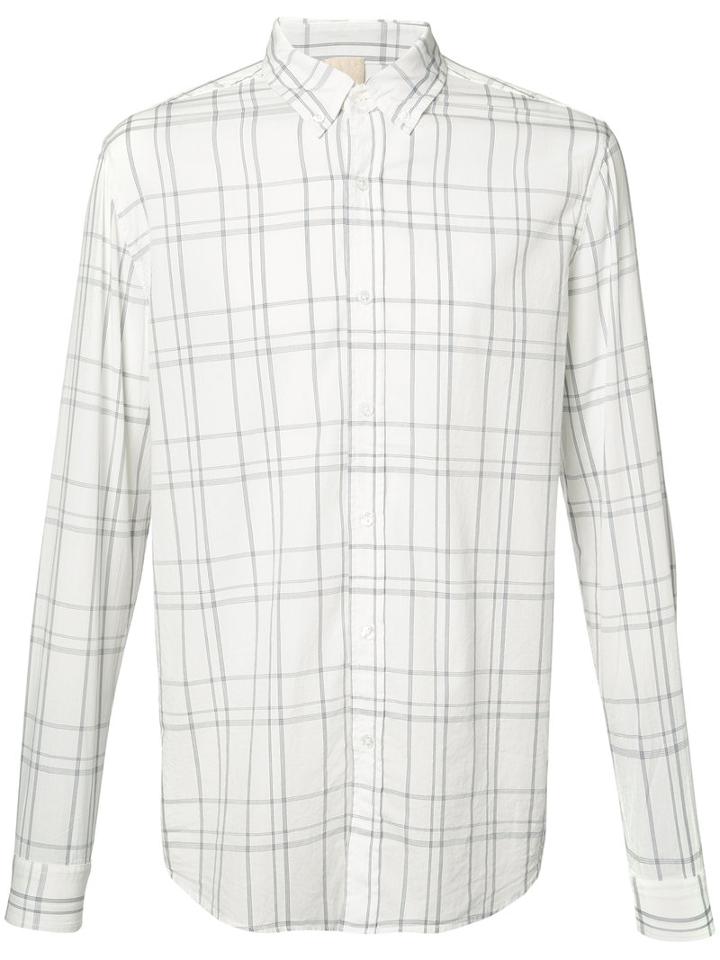 Baldwin - Checked Shirt - Men - Cotton - Xl, White, Cotton