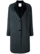 Kenzo Single Breasted Coat - Grey