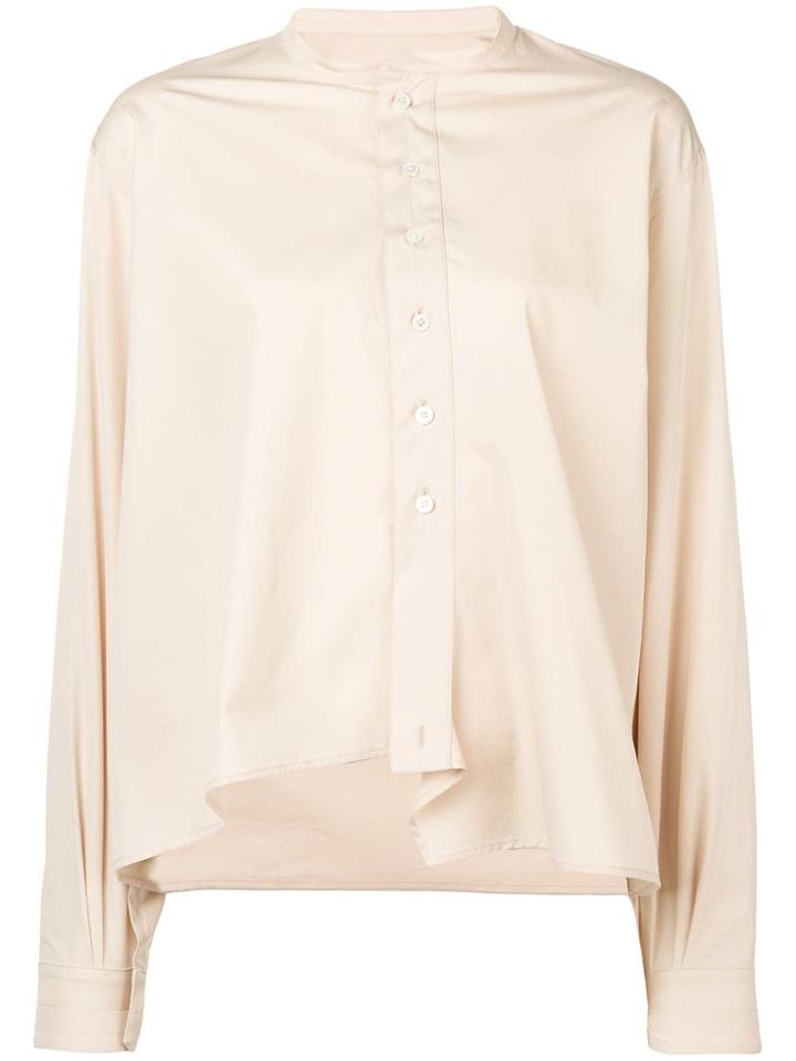 Lemaire Asymmetric Blouse - Neutrals