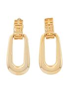 Givenchy Pre-owned 1980s Givenchy Clip-on Earrings - Gold