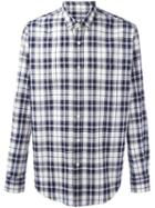 Ami Alexandre Mattiussi Large Button Down Shirt, Men's, Size: 38, Blue, Cotton