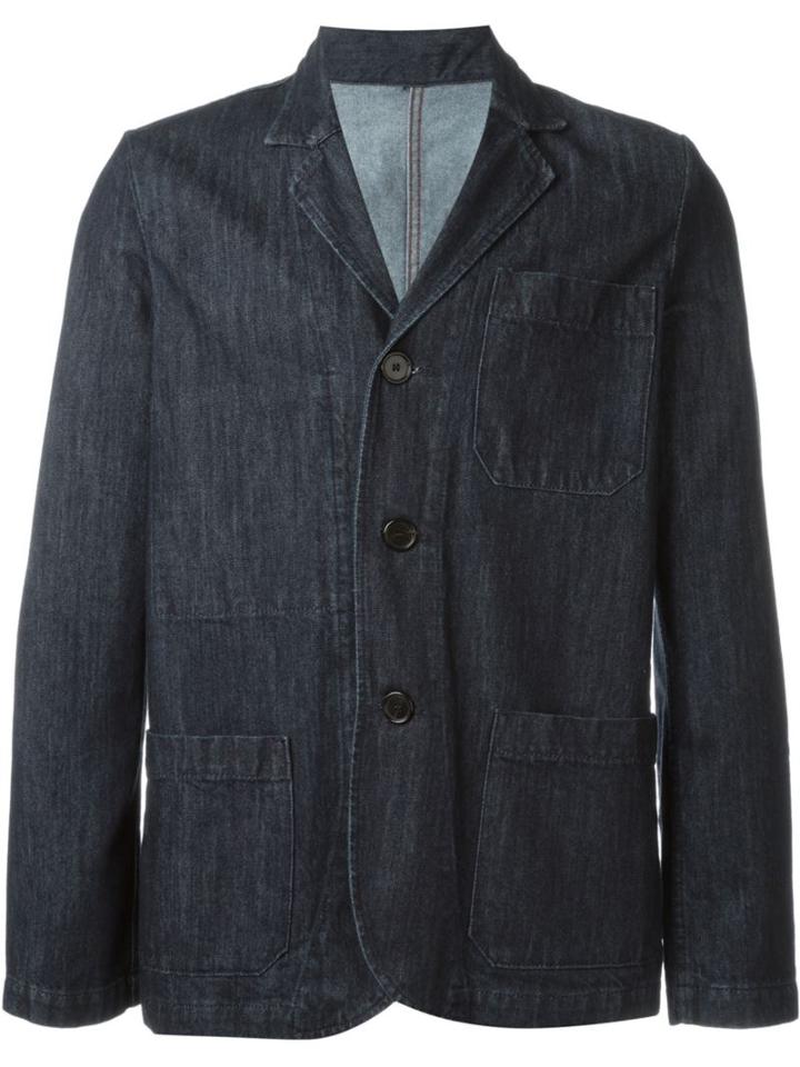 Société Anonyme New Work Denim Jacket, Men's, Size: L, Blue, Cotton
