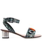 Robert Clergerie Embellished Sandals - Multicolour