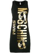 Moschino Moschino Swim Tank Dress - Black