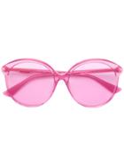 Gucci Eyewear Round Shaped Sunglasses - Pink & Purple