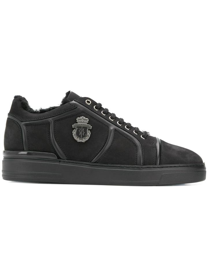 Billionaire Low-top Lace-up Trainers - Black