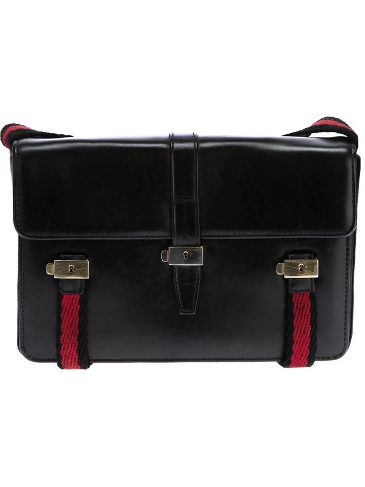 Roberta Di Camerino Vintage Contrast Strap Shoulder Bag